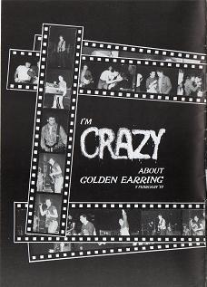 Golden Earring fanclub magazine 1996#2-3 back cover